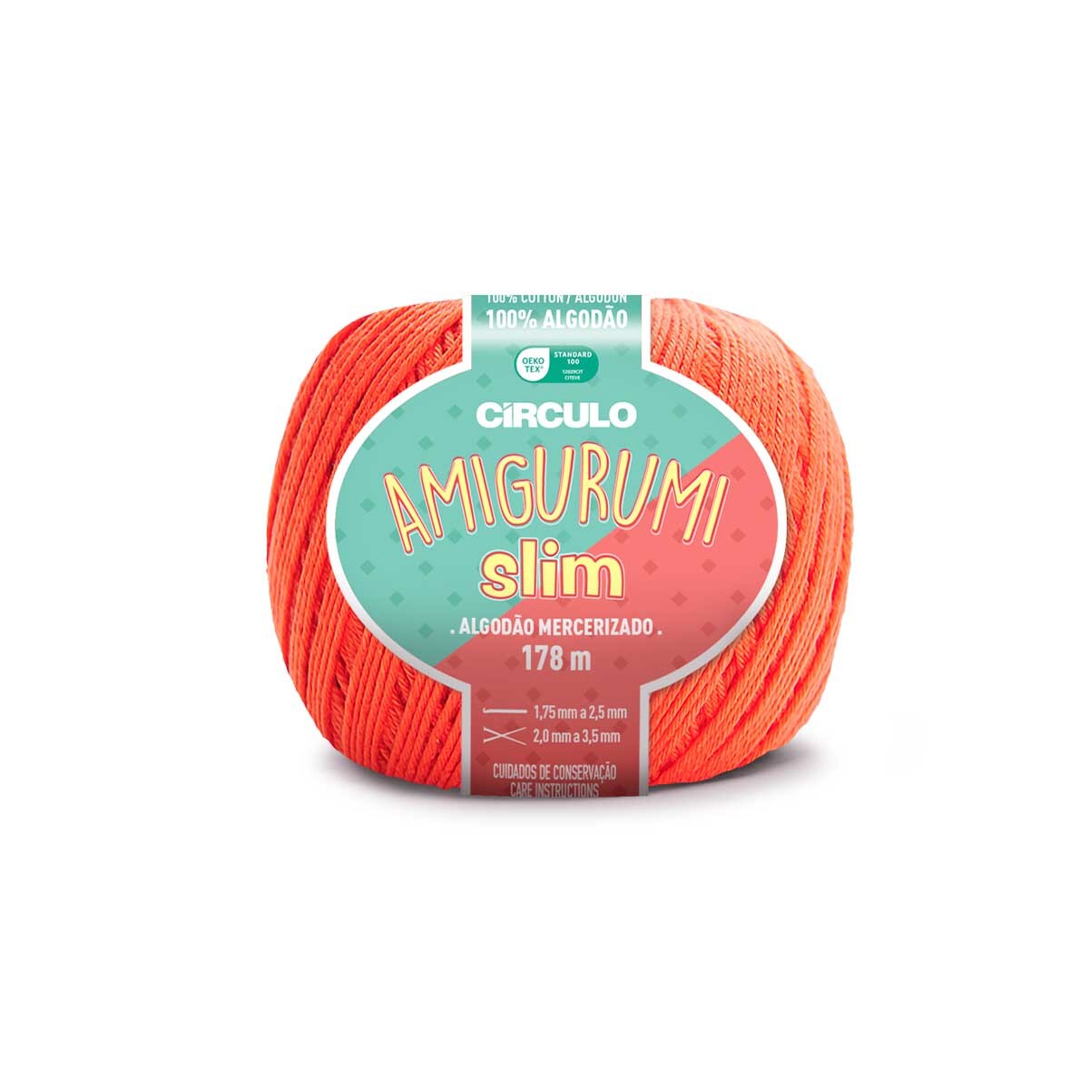 Linha Amigurumi Slim Círculo 4448(Tijolo)