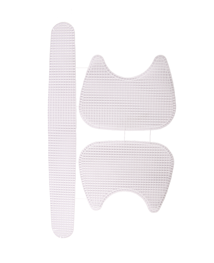 Tela de Plástico - 51,7 cm X 22 cm ( Circulo)