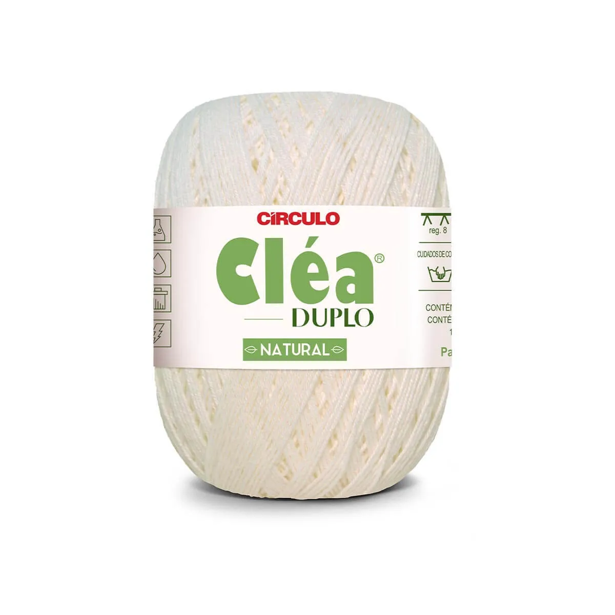 Linha Cléa Duplo Círculo00 20 (Natural)
