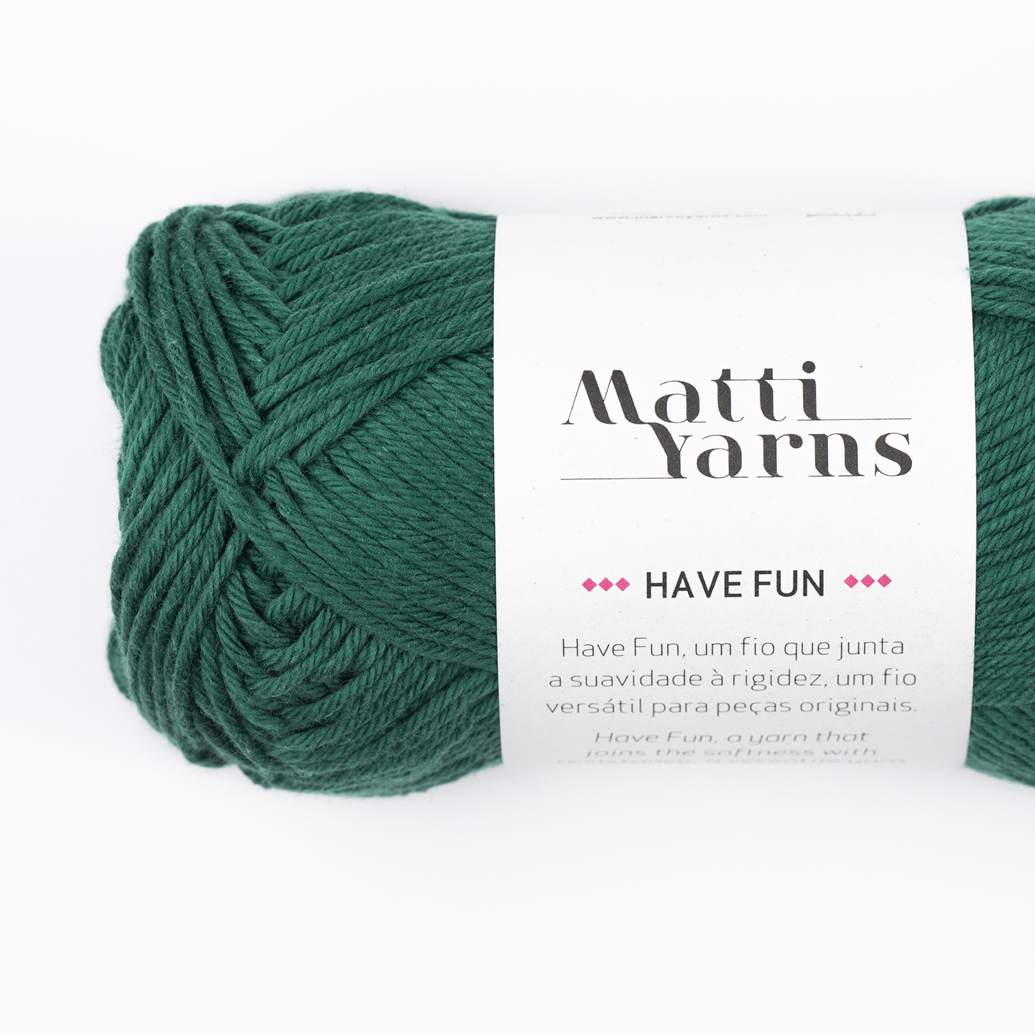 Linha Have Fun (Amigurumi) Matti Yarns 8008 (Verde Garrafa)