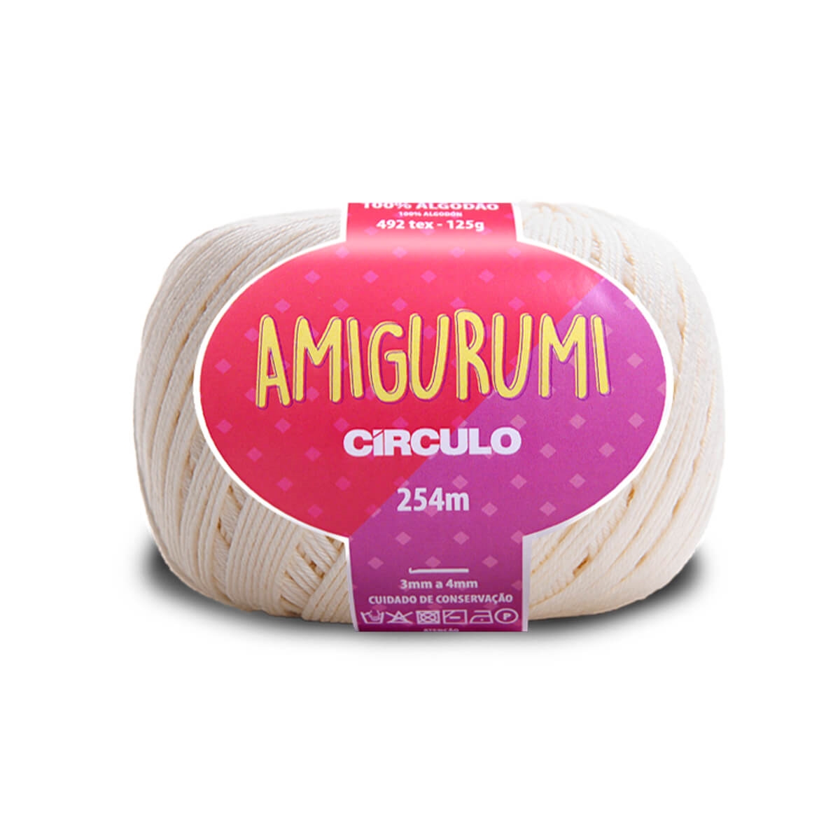 Linha Amigurumi Círculo 8176 (Off - White)