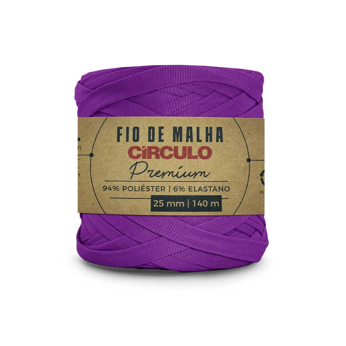 Fio de Malha Premium Círculo 6859 (Roxo Brilhante)