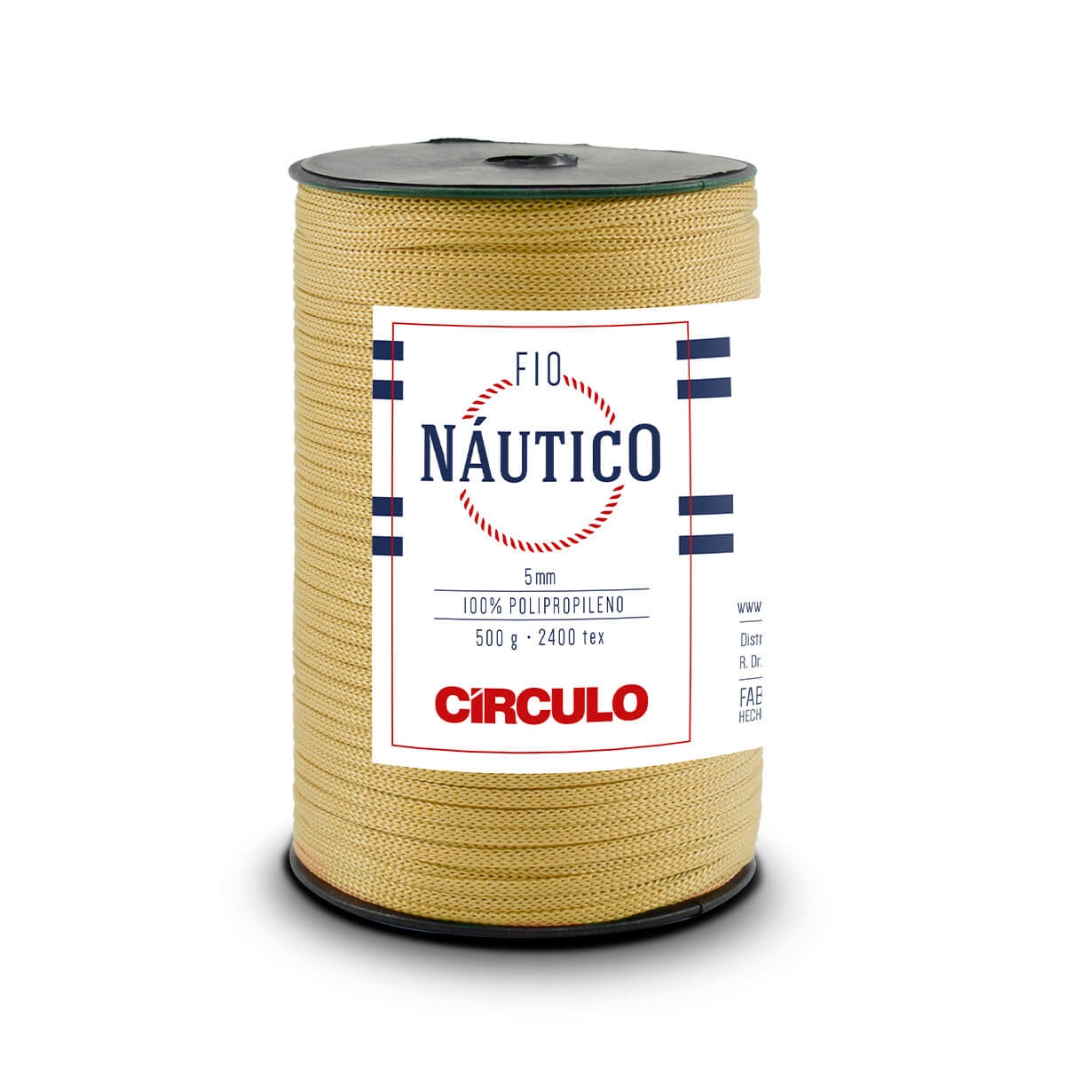 Fio Náutico 5mm Círculo 7625 (Castanha)