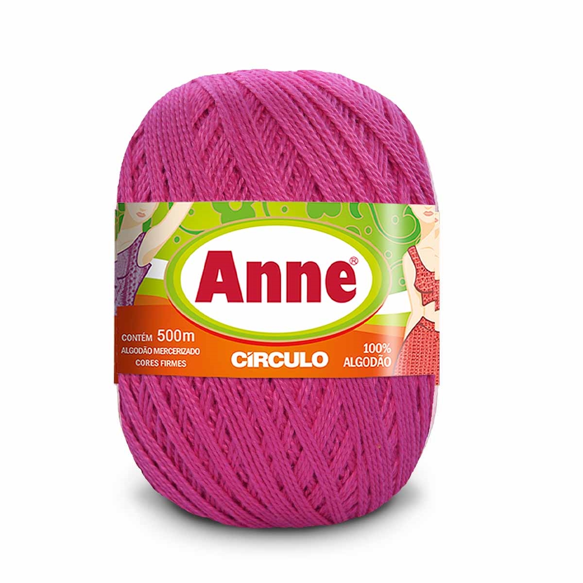 Linha Anne Círculo 3839 (Rosa Cítrico)