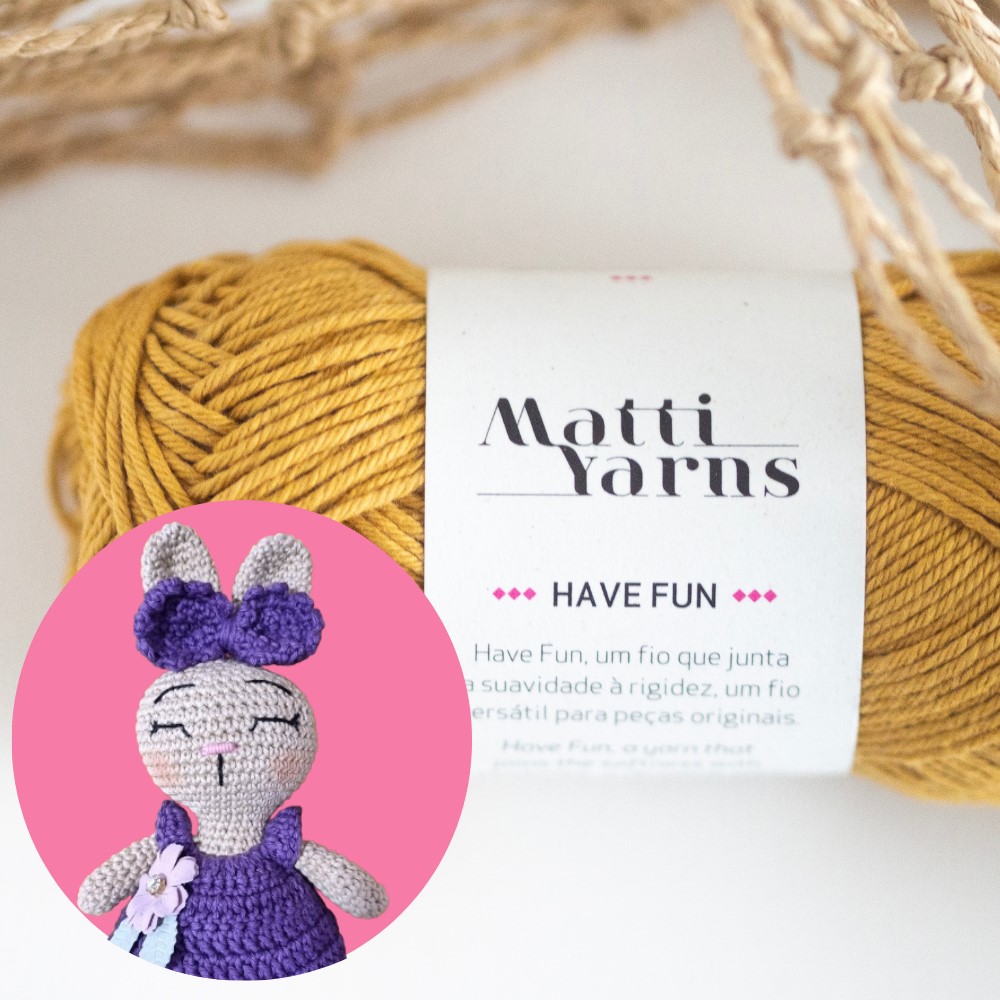 Descubra a Magia do Crochê com a Linha Matti Yarns Haven Fun para Amigurumis