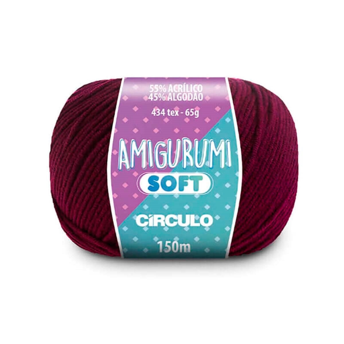 Linha Amigurumi Soft Círculo 3154 (Vinho)