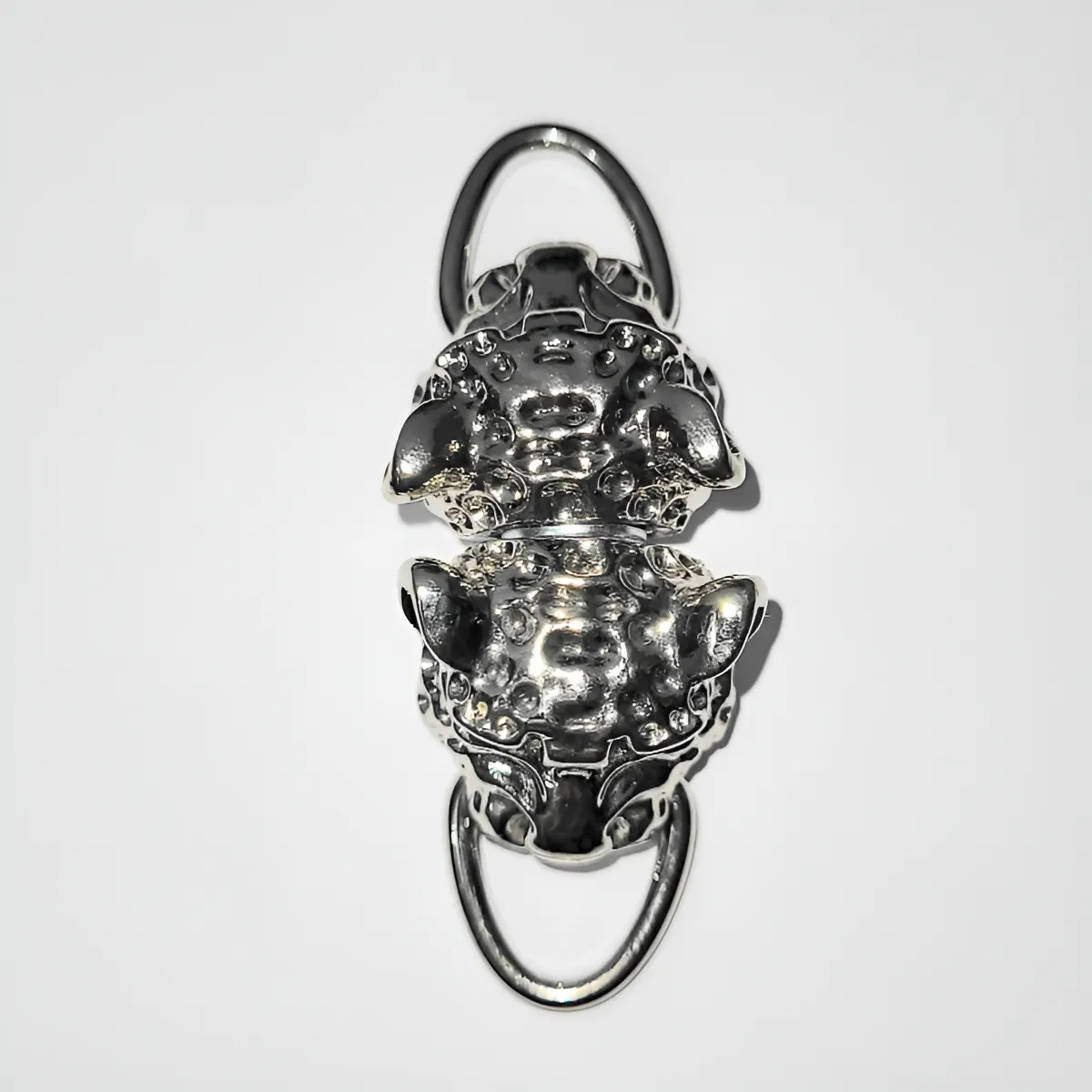 Fecho Imantado Tigre  (Prateado) - Unidade