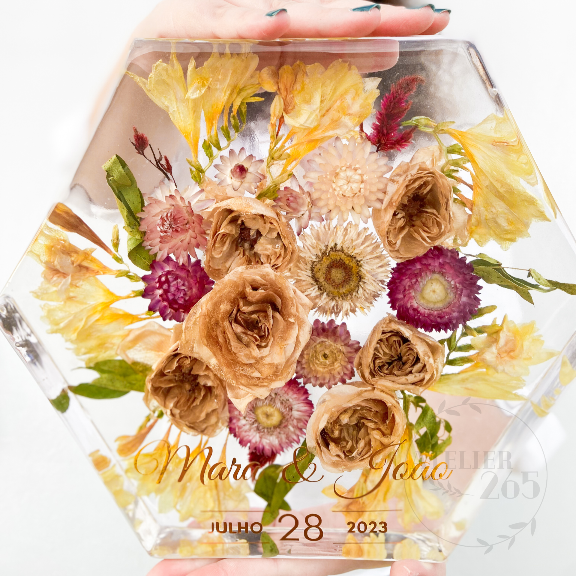 Hexágono | 33,5cm x 33,6cm