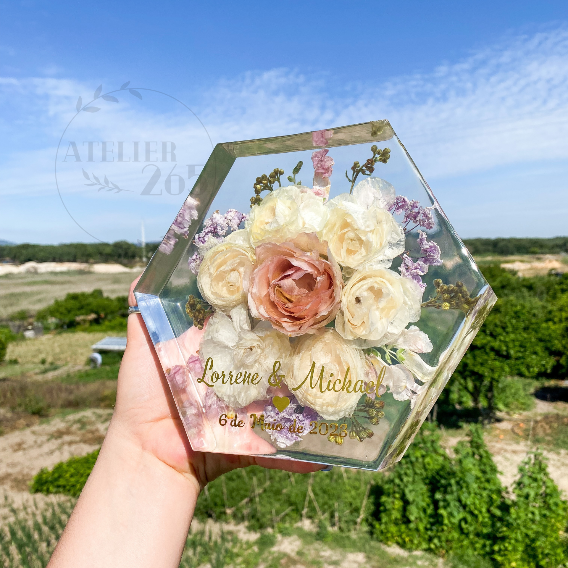 Hexágono | 22,5cm x 22,5cm