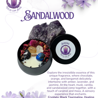 Aurora Cristal - Sândalo Aurora Cristal - Sândalo