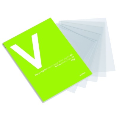 Bloco de papel Vegetal