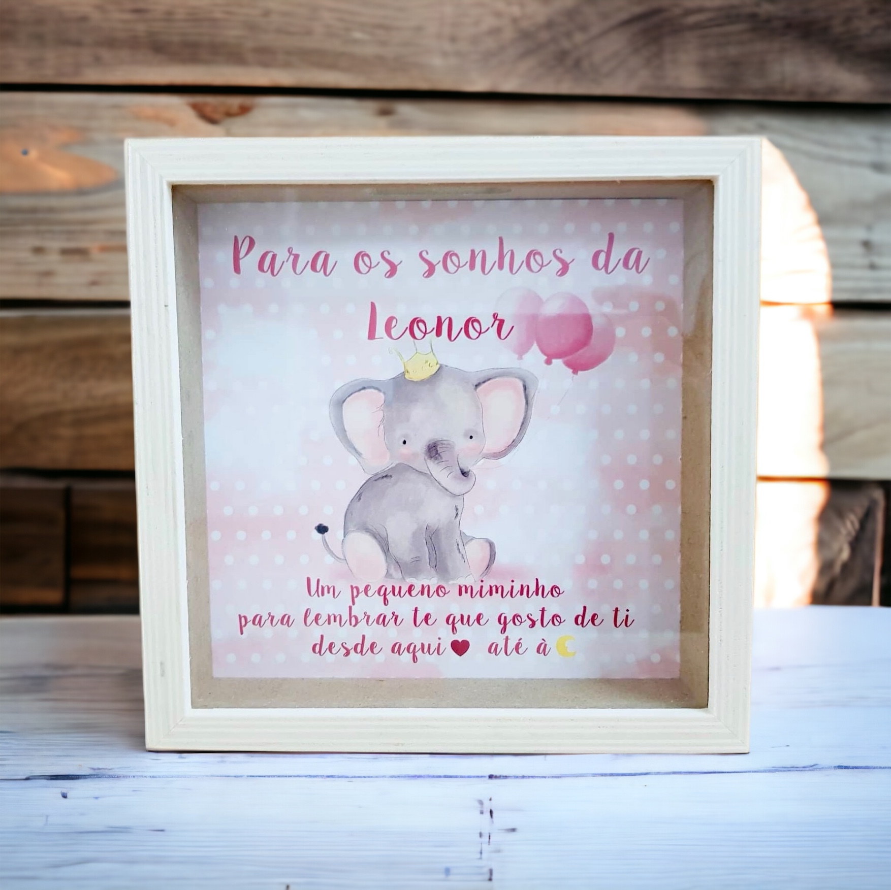 Mealheiro em  Madeira Cru