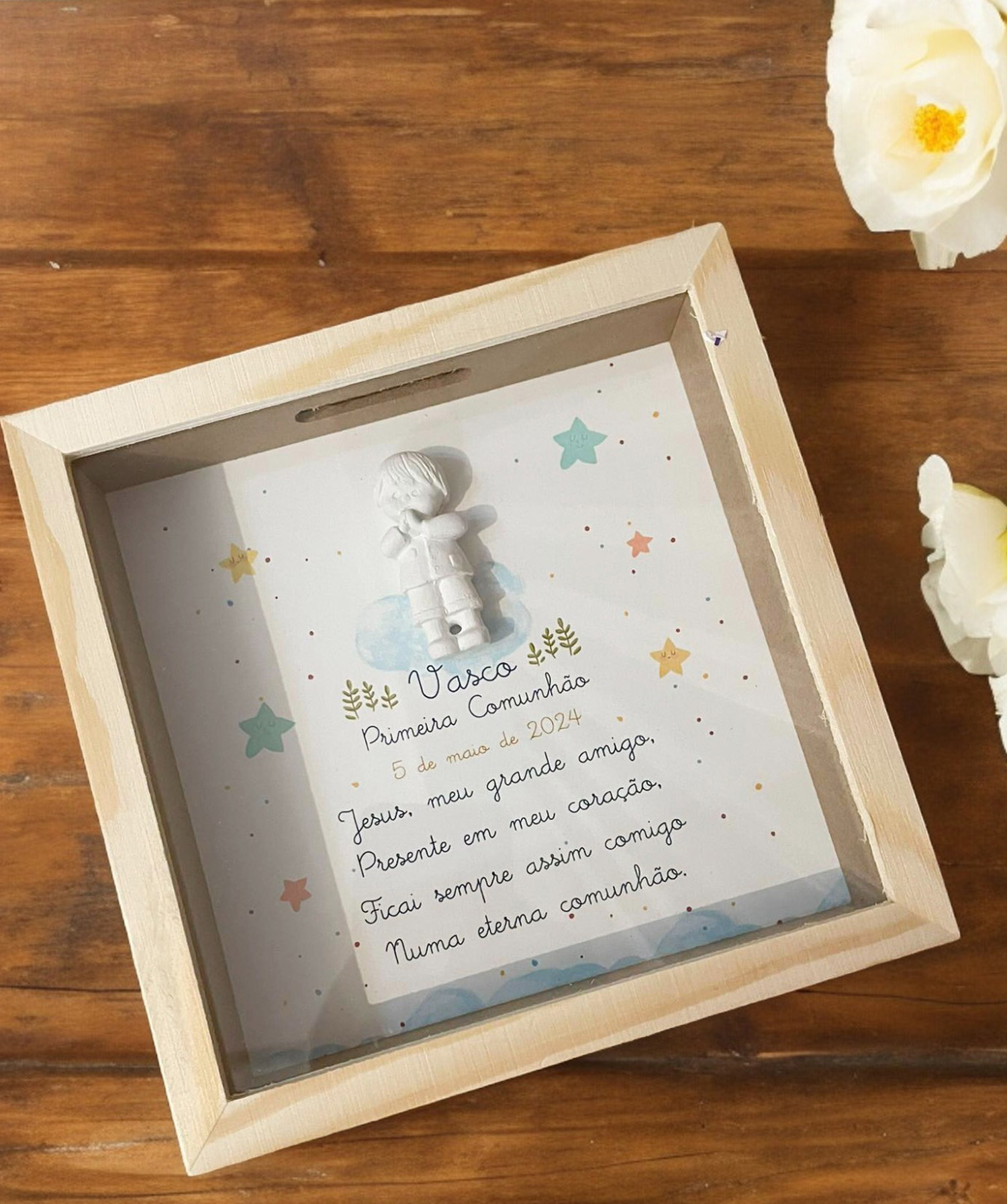 Mealheiro para Primeira Comunhão ou Batizado.