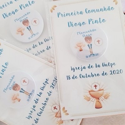 Lembrança Postal com Íman Personalizado