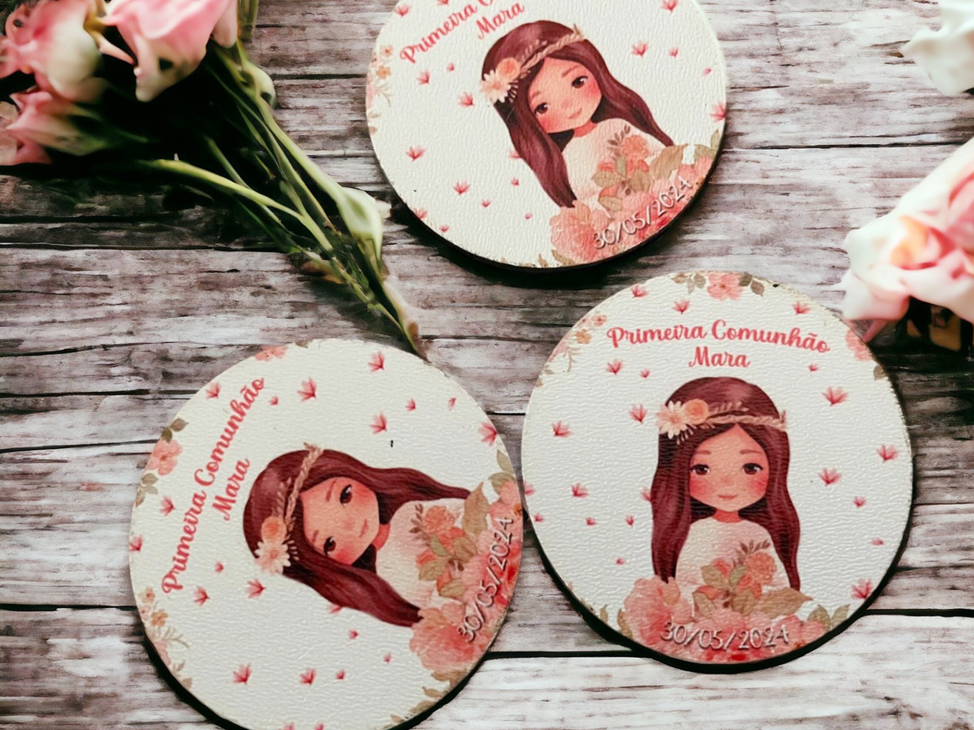 Íman de madeira personalizado