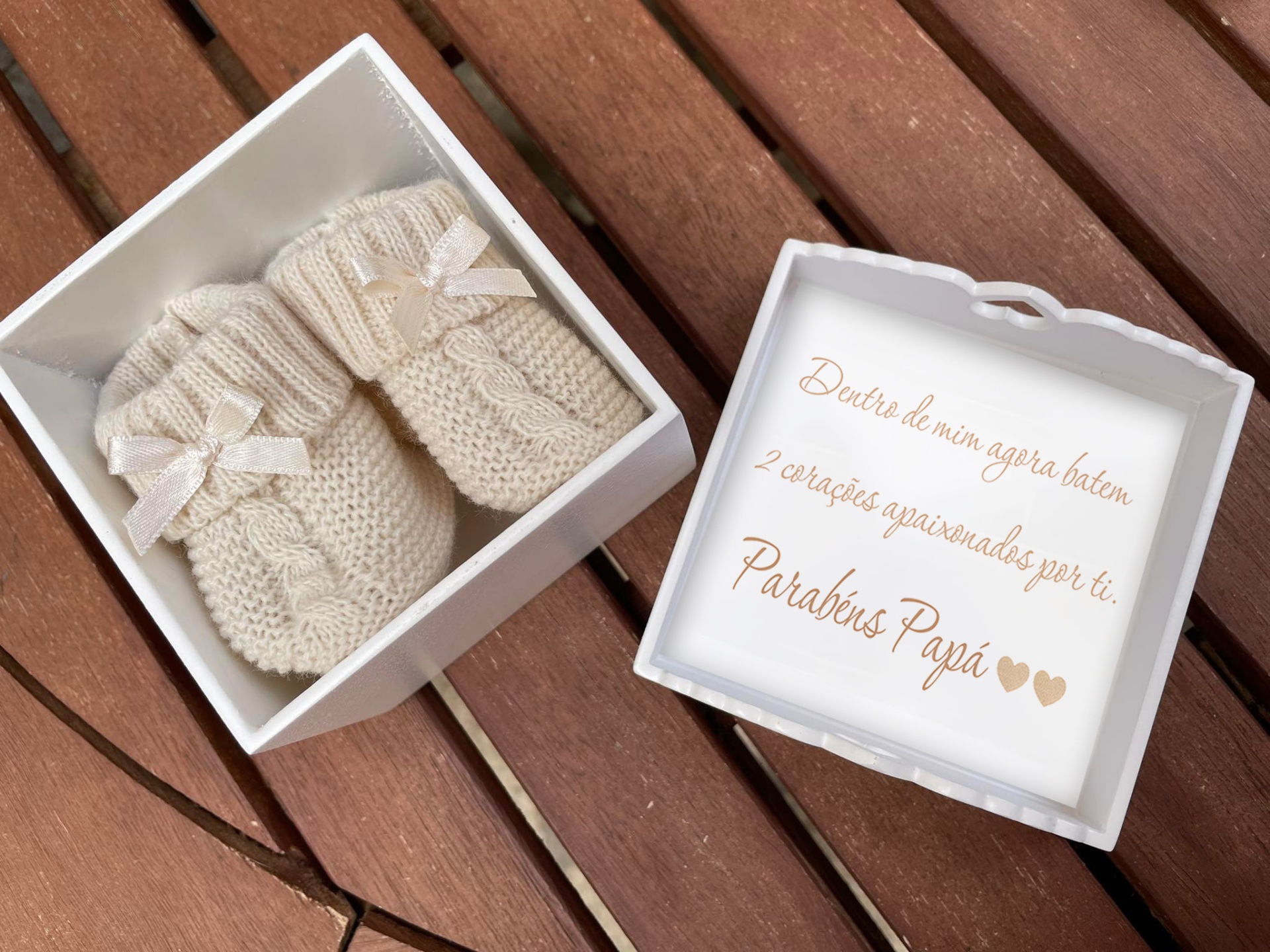 Caixa para Anunciar Gravidez