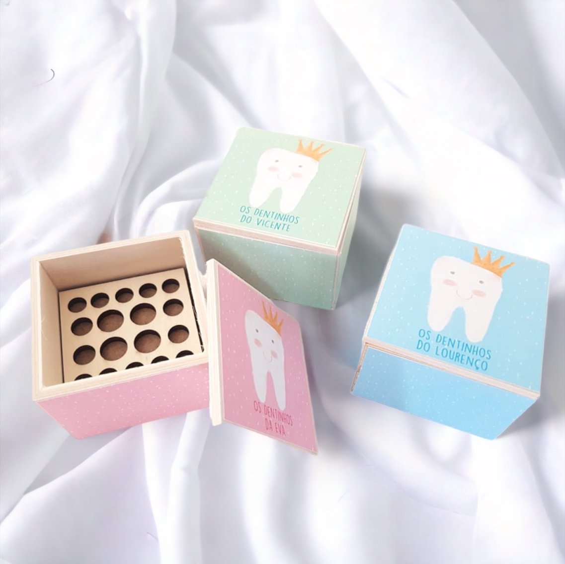 Caixa para guardar Dentes