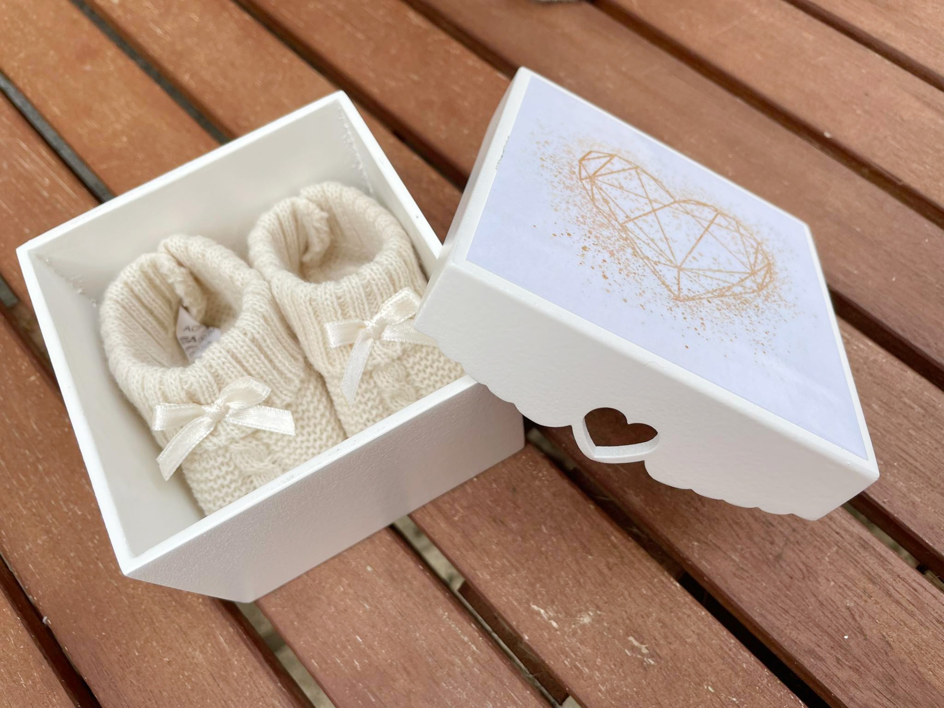 Caixa para Anunciar Gravidez