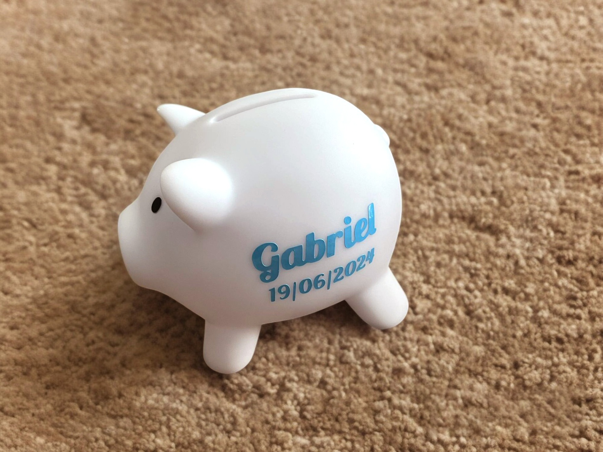 Porquinho Mealheiro Personalizado.