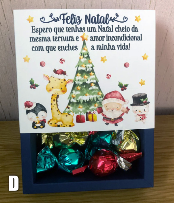 Caixa com 9 Bombons Pralines com Recheio de Leite