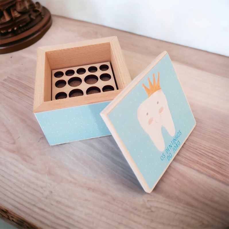 Caixa para guardar Dentes