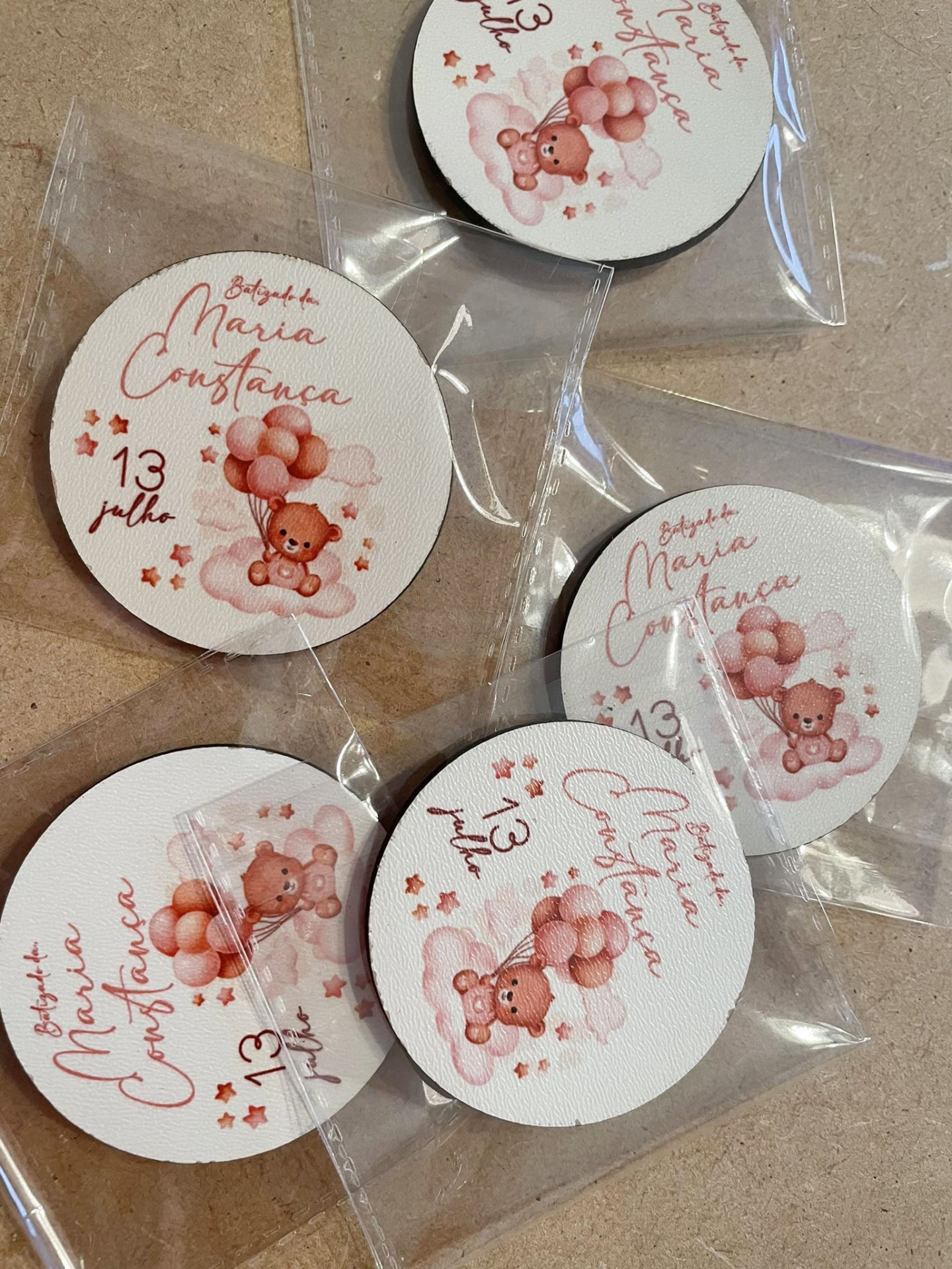 Íman de madeira personalizado