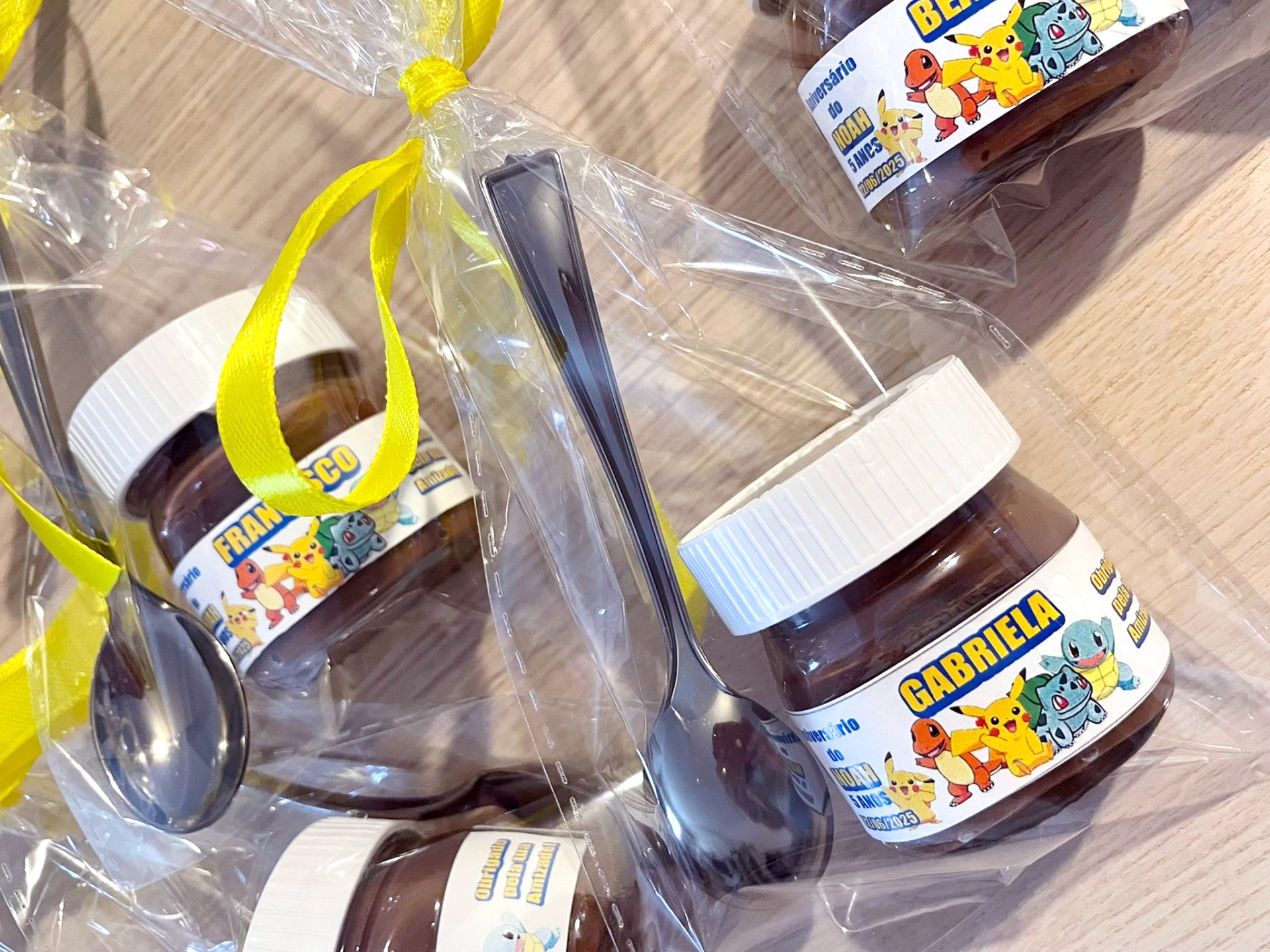 Mini Frasco Nutella 25 gr personalizado