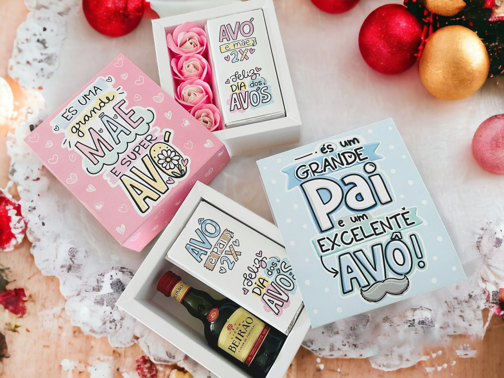 Caixas para o Dia dos Avós