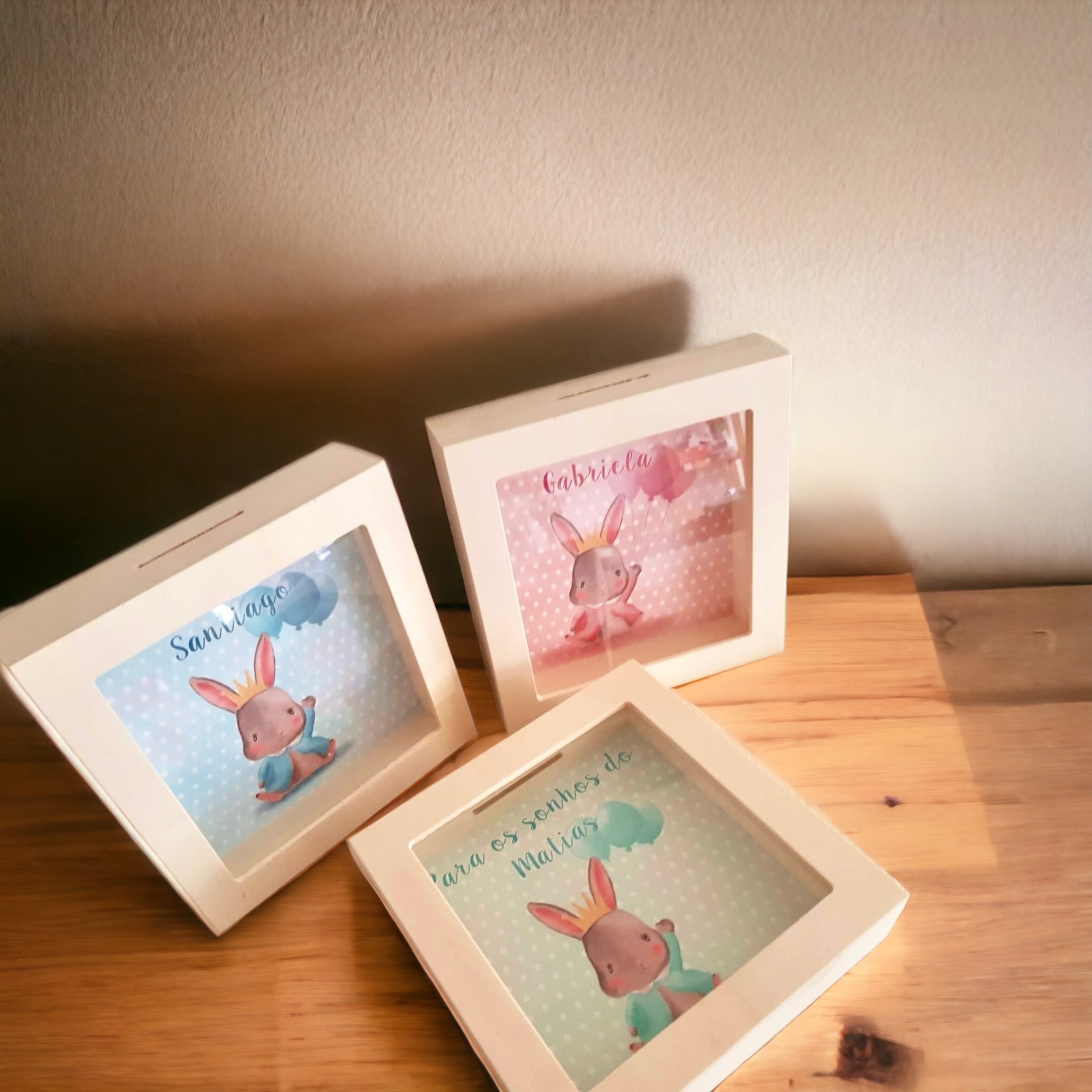 Mealheiro em  Madeira Cru