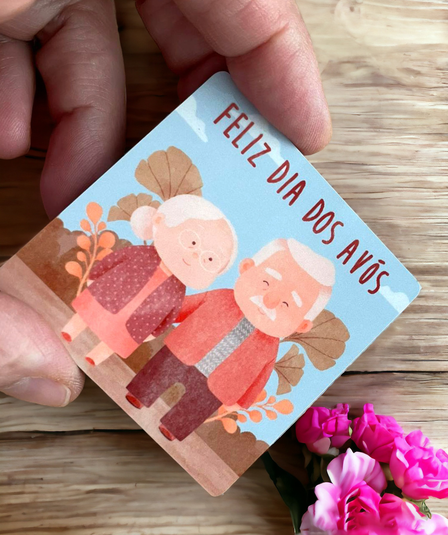 Íman personalizado para qualquer dia!