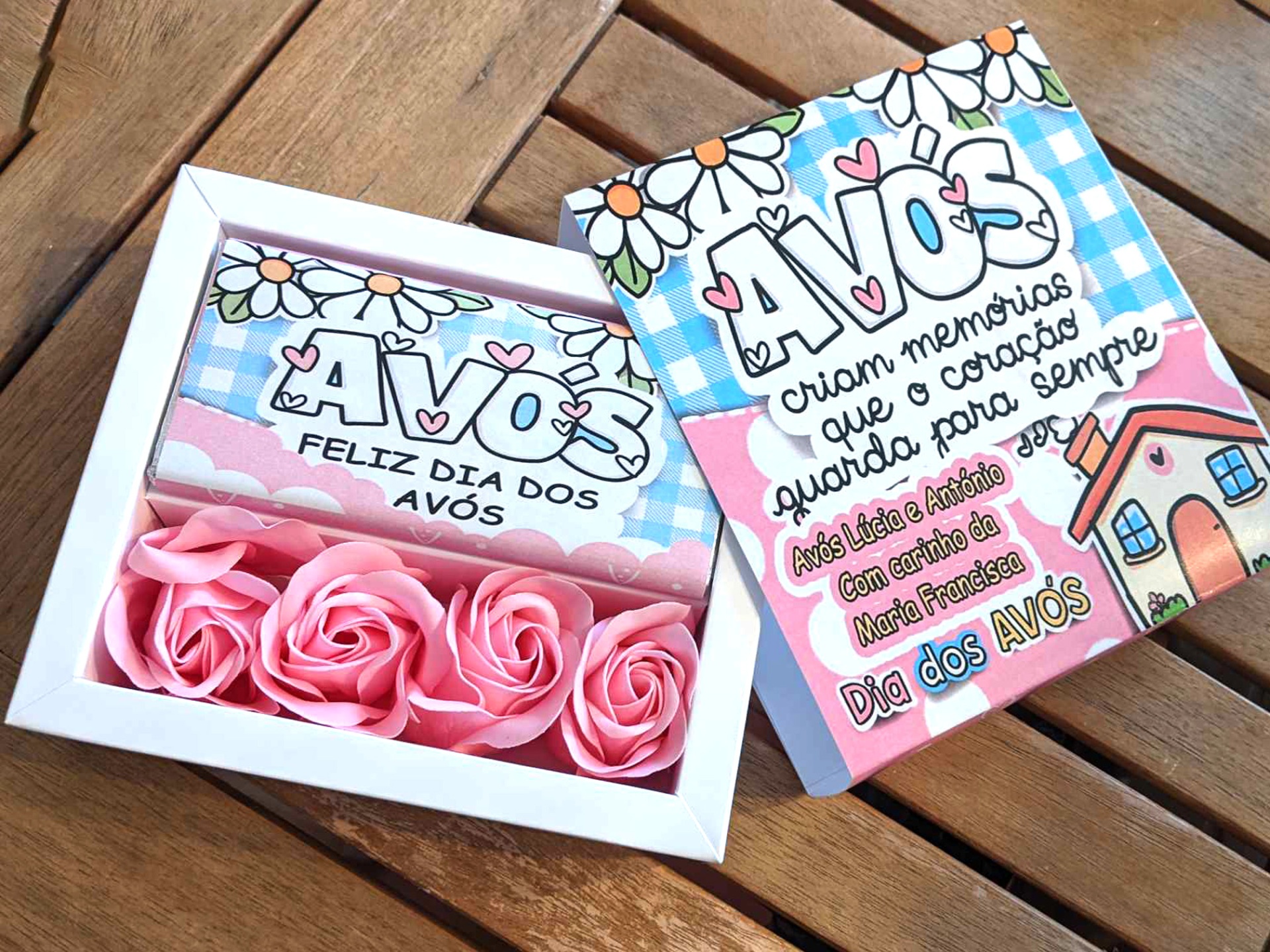 Caixas para o Dia dos Avós
