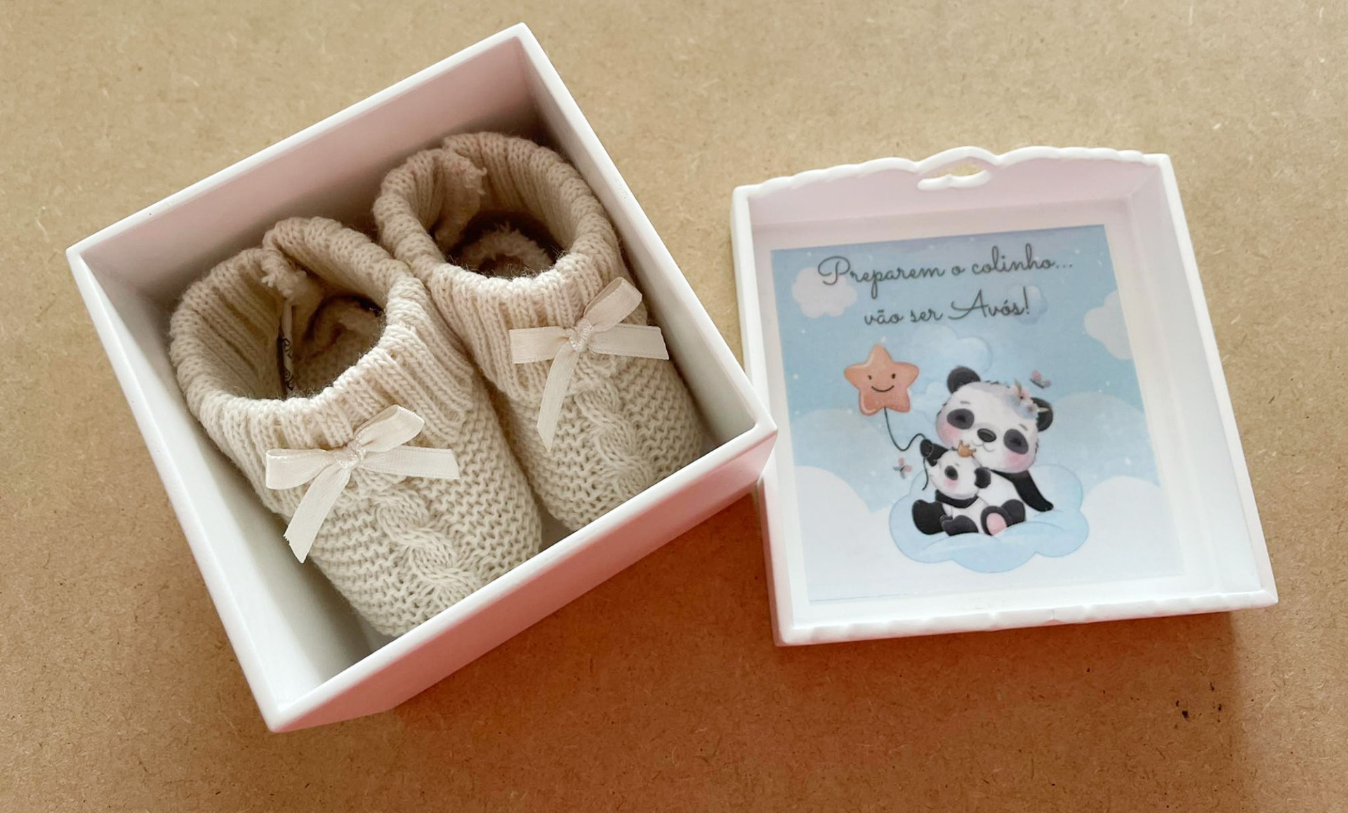 Caixa para Anunciar Gravidez