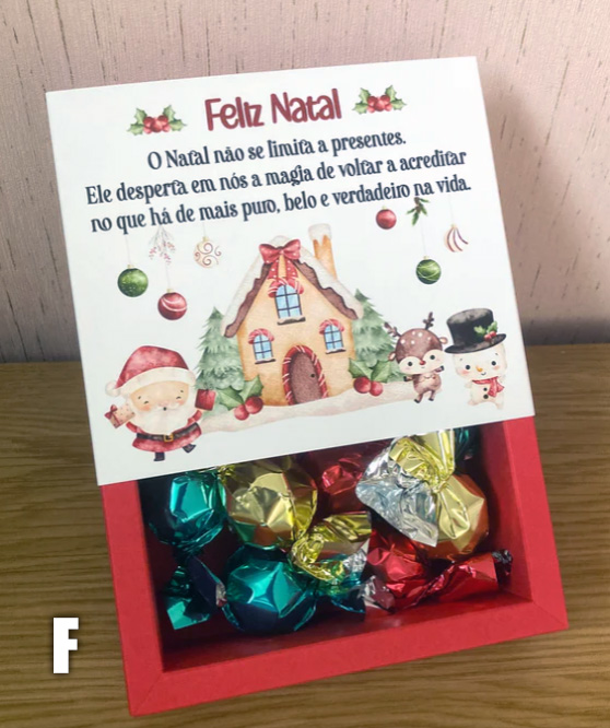 Caixa com 9 Bombons Pralines com Recheio de Leite