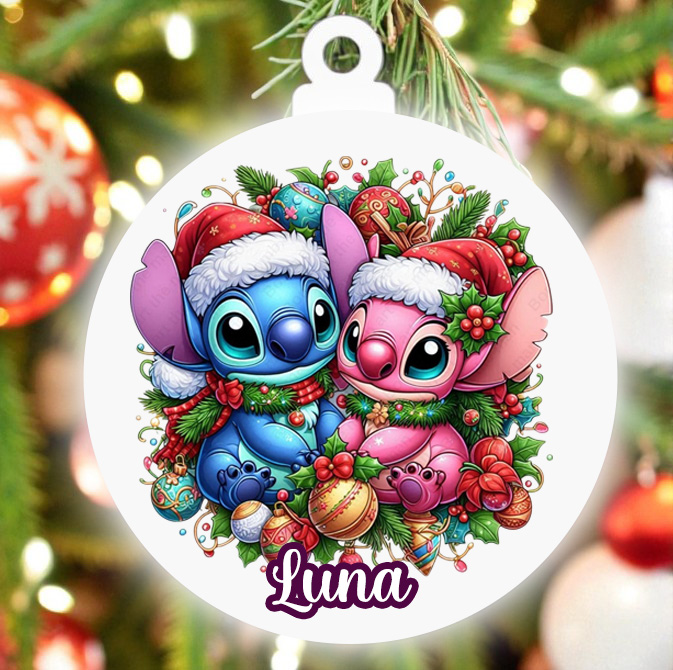 Bolas de Natal de madeira