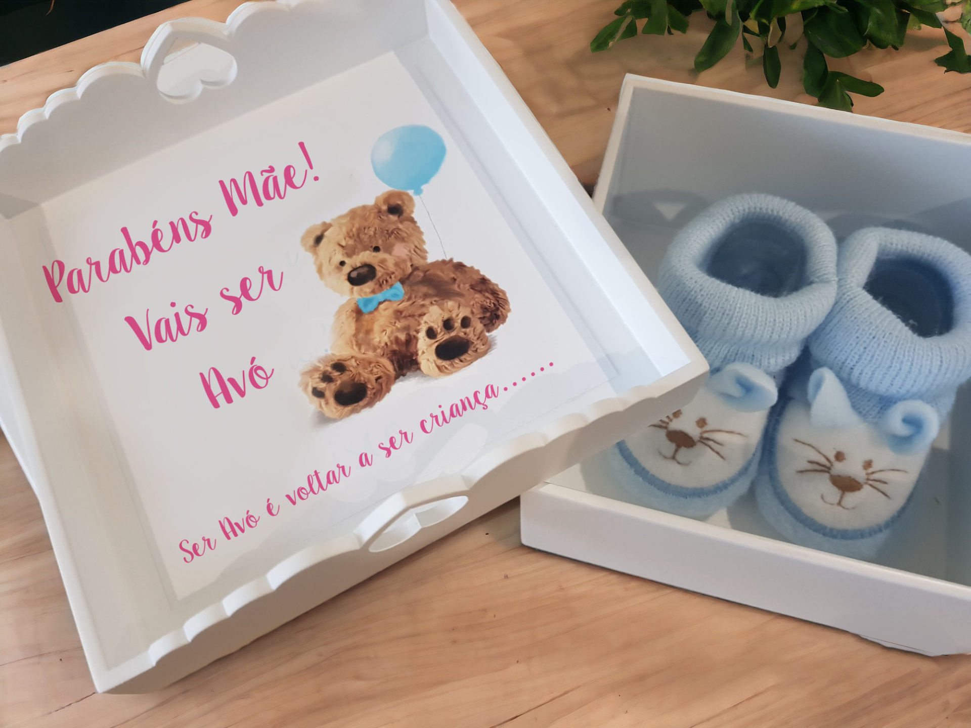 Caixa para Anunciar Gravidez