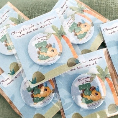 Íman com postal personalizado