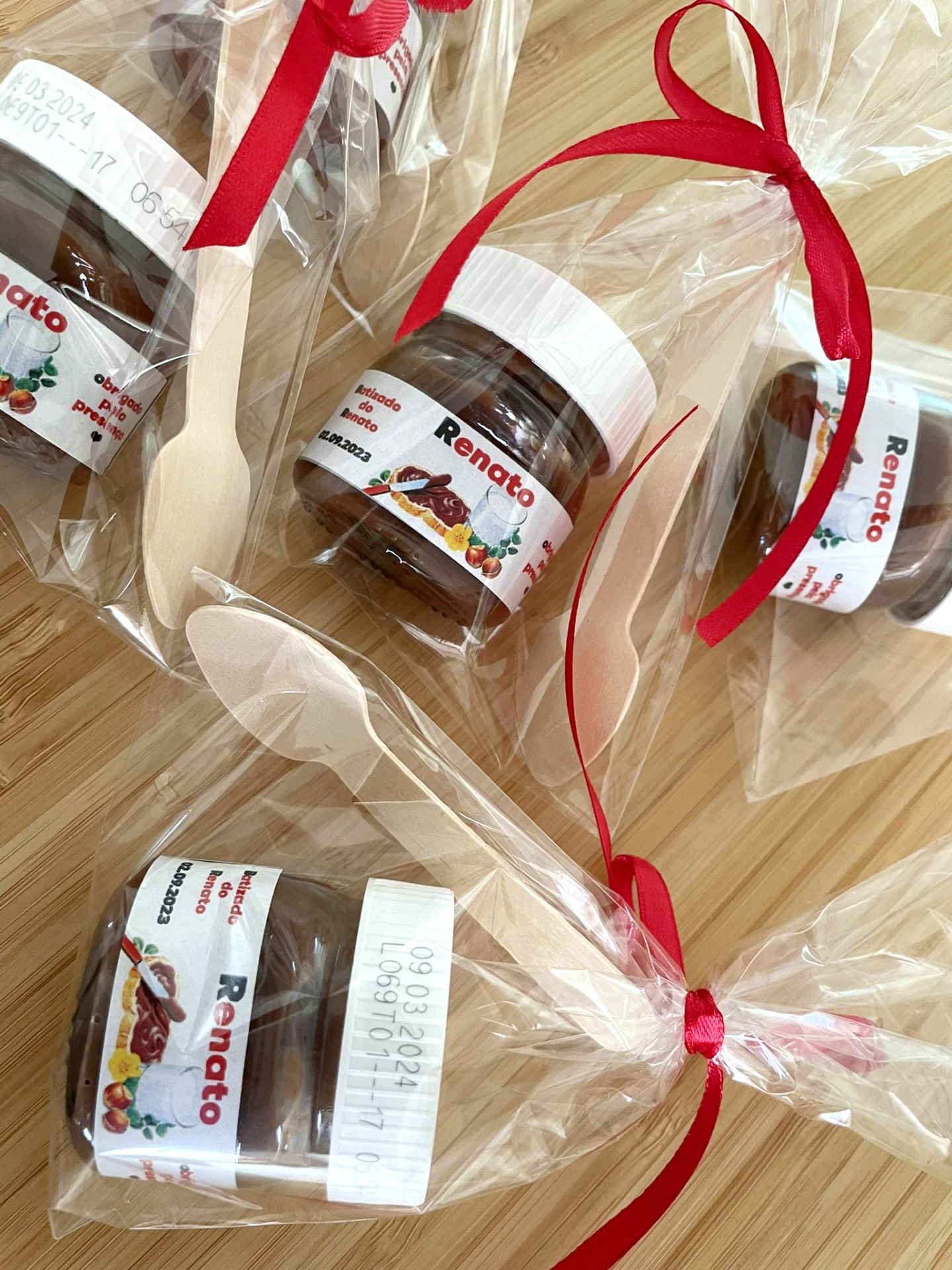 Mini Frasco Nutella 25 gr personalizado