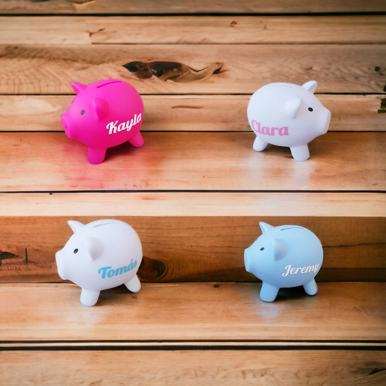 Porquinho Mealheiro Personalizado.