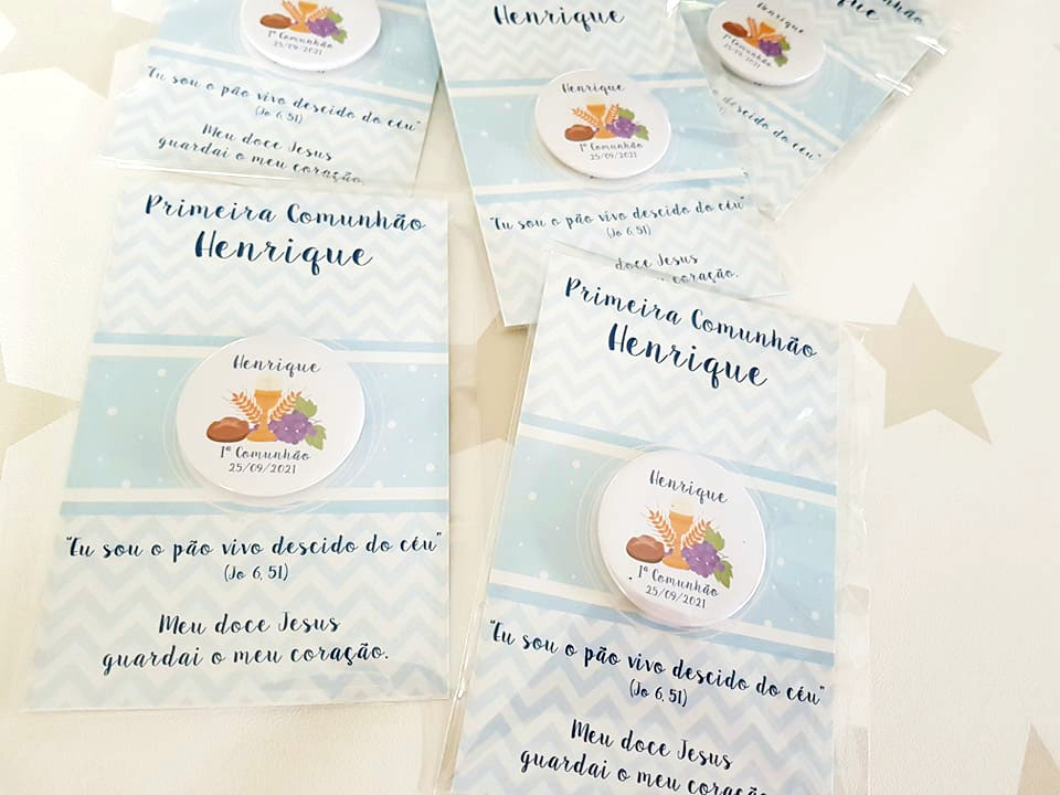 Lembrança Postal com Íman Personalizado