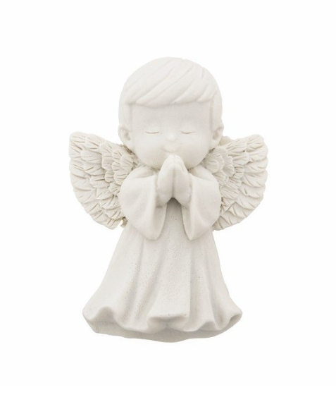 Anjo perfumado de gesso