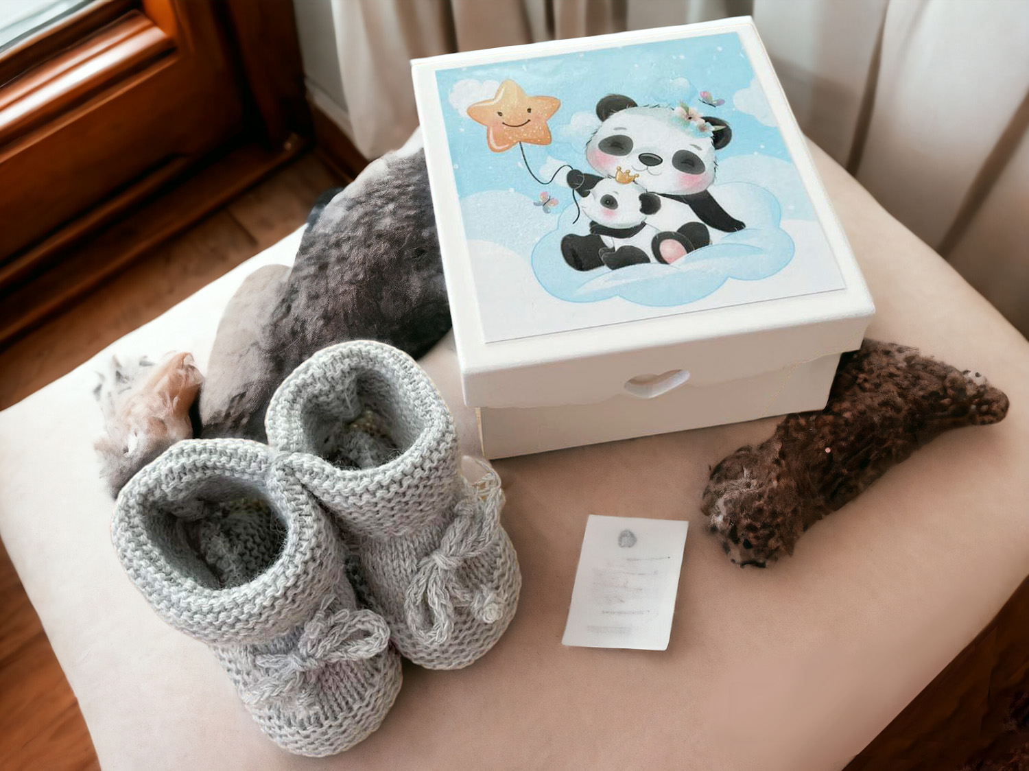 Caixa para Anunciar Gravidez