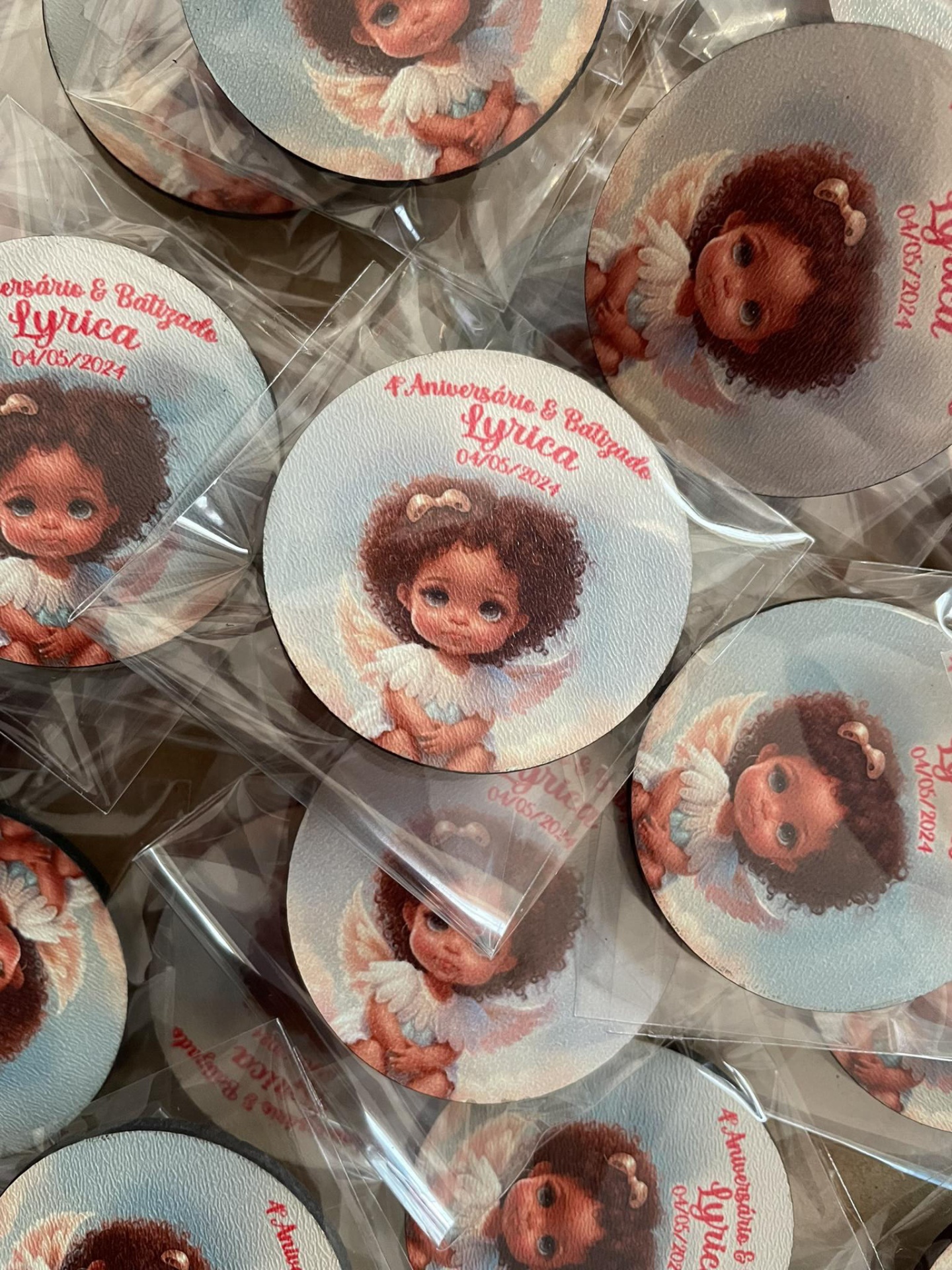 Íman de madeira personalizado