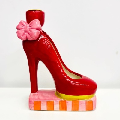 Porta-velas Sapato Salto Alto