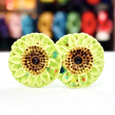 Girassol Verde Claro