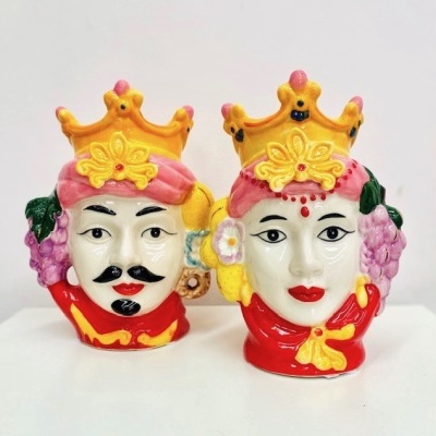 Cabeça Siciliana Homem (Rosa)