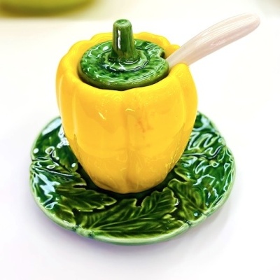 Açucareiro Pimento (Amarelo)