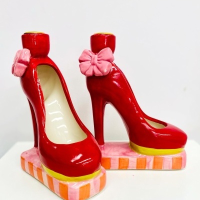 Porta-velas Sapato Salto Alto