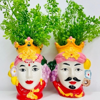 Cabeça Siciliana Homem (Rosa)