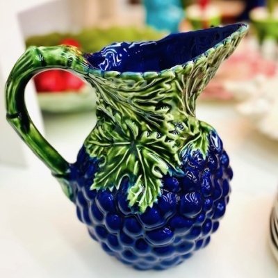 Jarro Uvas (Azul)