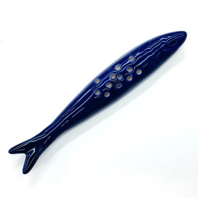 Sardinha Paliteiro Azul Cobalto